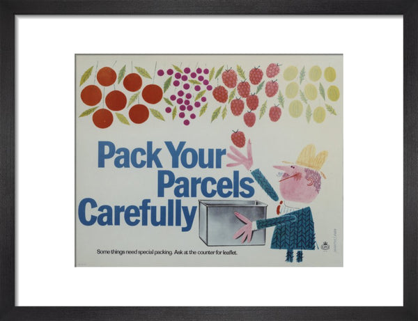 Pack your parcels carefully - Soft Fruit – The Postal Museum Posters